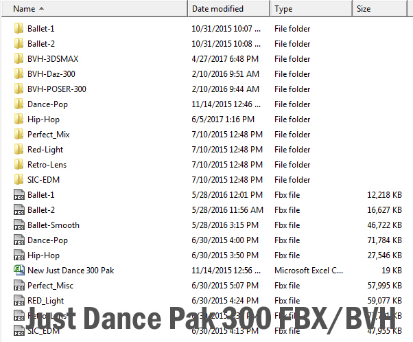 belly dance bvh files in poser